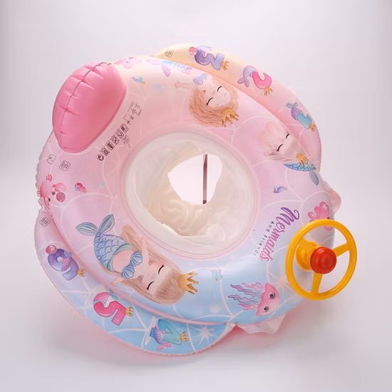 Swimming Ring Inflatable Baby Water Seat Ring Pool Float for Kids Ages 3 Months-3 Years Wyz19628