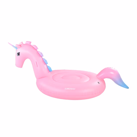 Cute Inflatable Unicorn Pool Float