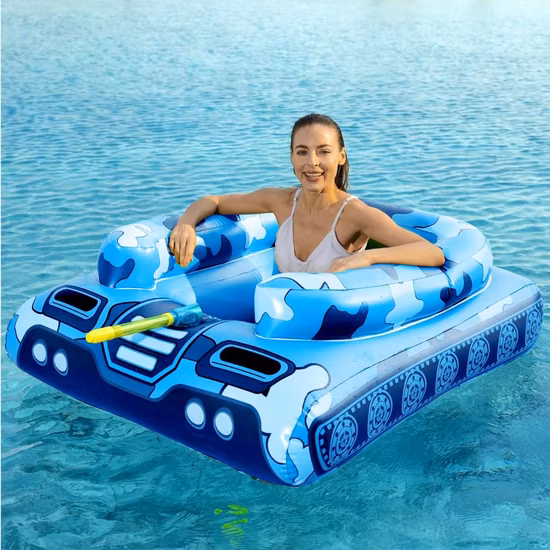 Wholesale Water Park Toys Float Ring Inflatable Adult Seahorse Swim Ring
